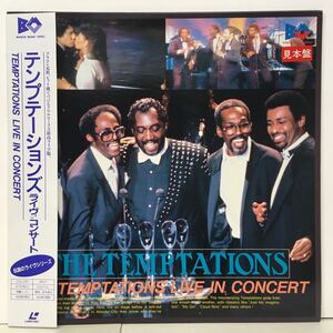 (LD-560) THE TEMPTATIONS temp te-shonz/ THE TEMPTATIONS LIVE IN CONCERT/BML-6/DJ-COPY