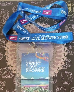 スイートラブシャワー2018ネックストラップ