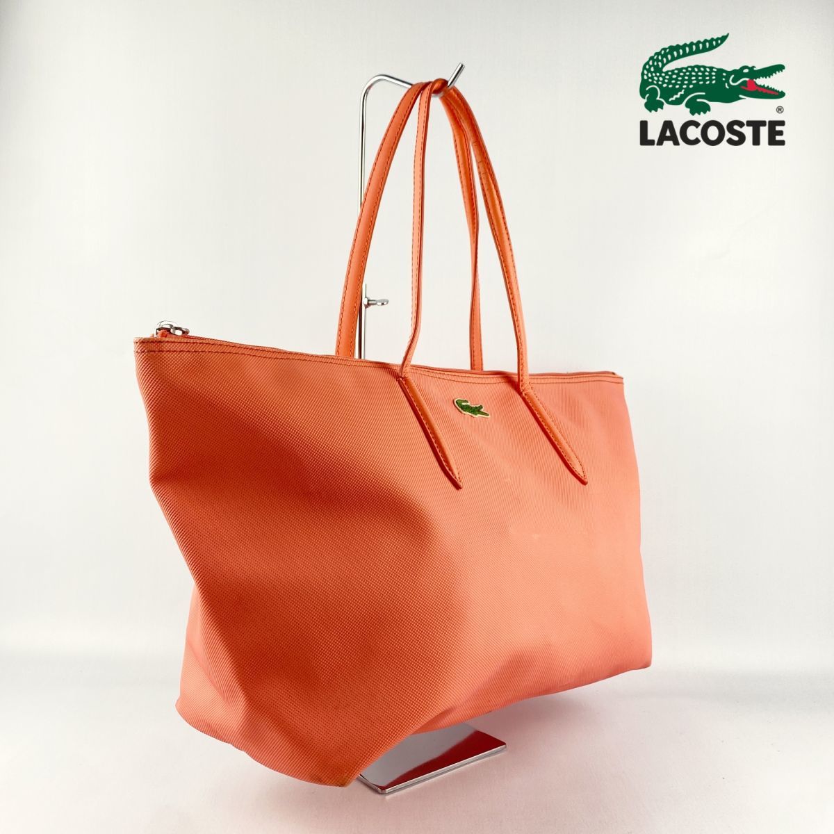 ついに再販開始!】 新品未使用 M コットントートバッグ BIARRITZ LACOSTE - ボストンバッグ ついに再販開始!】 新品未使用 M コットントートバッグ BIARRITZ LACOSTE - ボストンバッグ