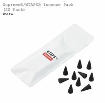 21fw Supreme Wtaps Incense pack (20 Pack) お香 シュプリーム tet box logo wネーム accessory ダプルタップス tet_画像1