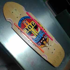  wide wide width dog Town DOGTOWN BULLDOG design Old school skateboard deck custom goods rare retro rare 