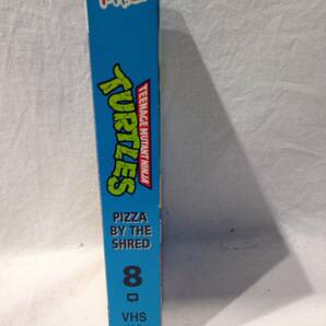 ★4619★送料込み★VHS TEENAGE MUTANT NINJA TURTLES PIZZA BY THE SHRED USA版 ビデオテープの画像3