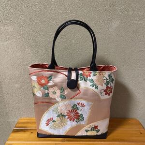 帯バッグ ハンドメイド 帯 リメイク トートバッグ