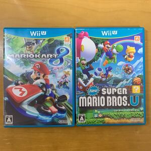 WiiU NewスーパーマリオブラザーズU マリオカート8 セット