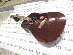 Fender フェンダー トップ単板　アコースティックギター　CD-60S All-Mahogany オールマホガニー メーカー保証2年保証付