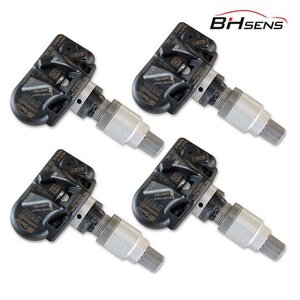 BH SENS 汎用 TPMS タイヤプレッシャーモニターシステム 空気圧センサー 4個 マセラティ アルファロメオ フィアット インフィニティ