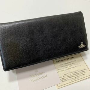 新品 ヴィヴィアン ウエストウッド 長財布 黒 29510/AB