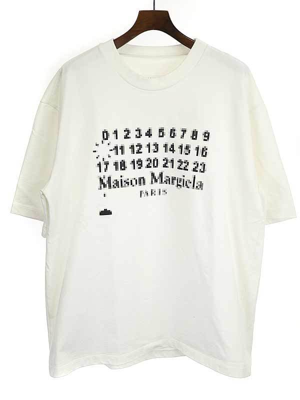 マルジェラ 10 インベーダー カレンダータグ Tシャツ | labiela.com