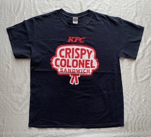 KFC　Kentucky Fried Chicken ケンタッキーフライドチキン カーネルクリスピー サンド　Tシャツ　L　