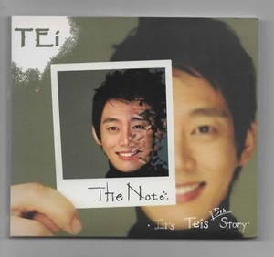 韓国CD★　Tei (テイ)　 5集 「The Note」 