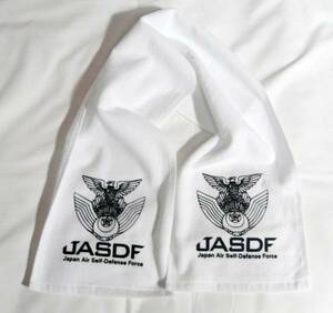 航空自衛隊JASDF/コットン/マフラータオル/ホワイト524-MT新品