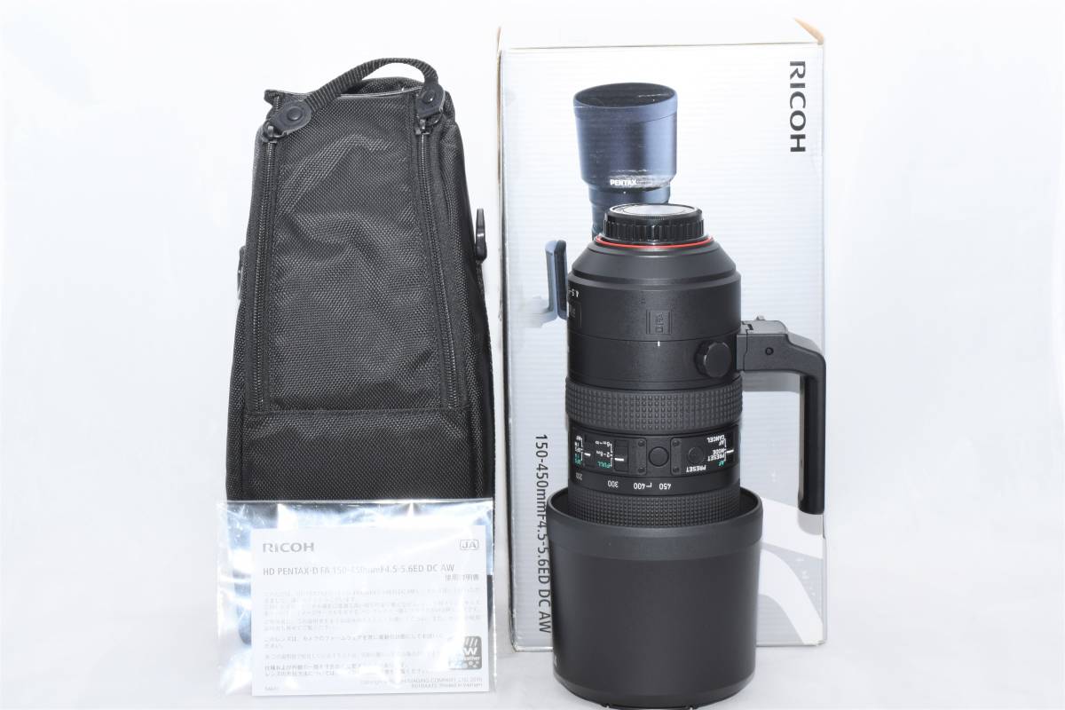 低価爆買い ヤフオク! - 使用感極少 PENTAX HD PENTAX-D FA 150-450mm ...