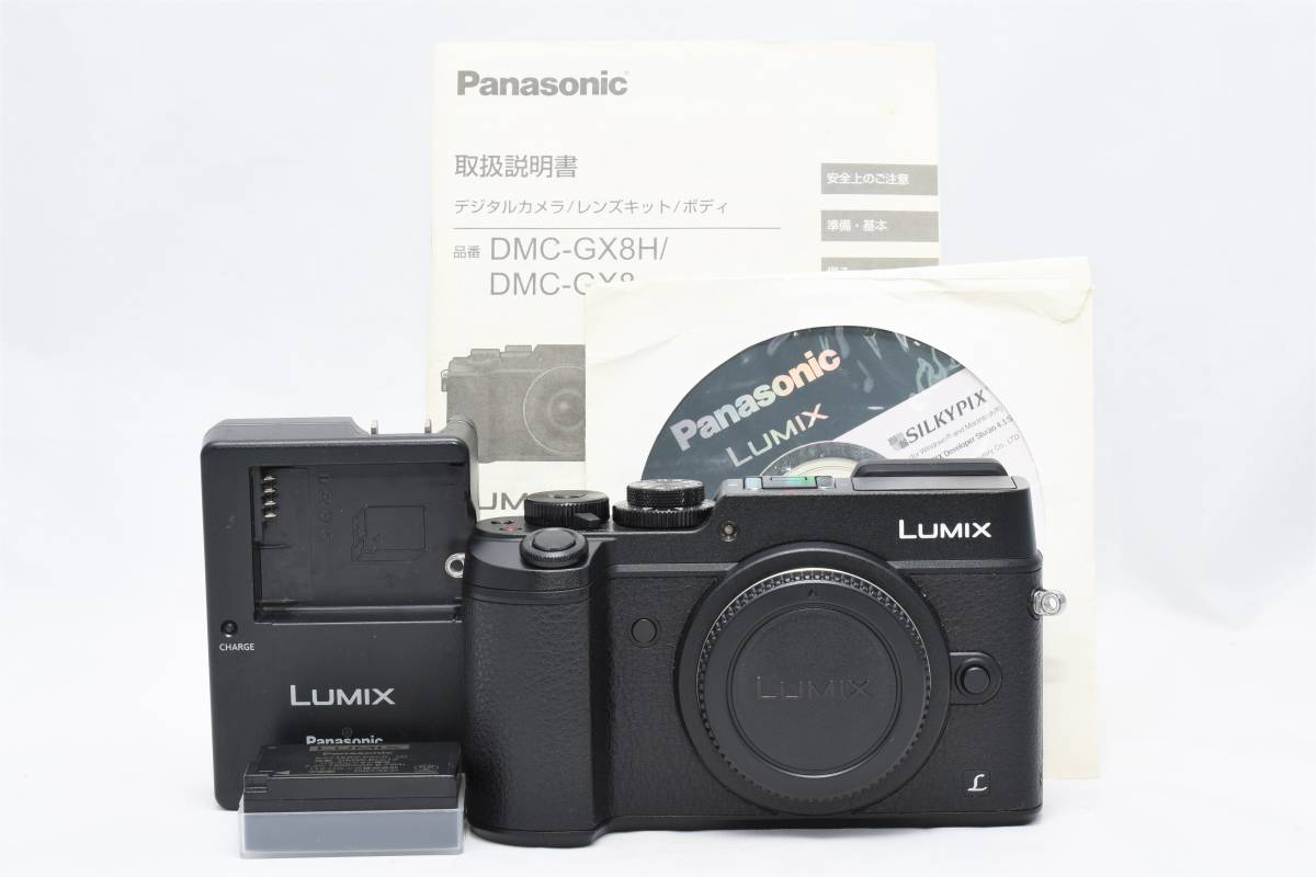 ボディ ヤフオク! Panasonic LUMIX GX8 ボディ DMC-GX8-K パ... - 並品 ...