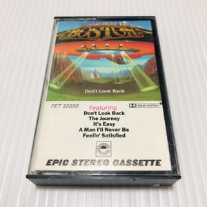 BOSTON カセットテープ DONT LOOK BACK ボストン ロック ハードロック プログレッシブ 洋楽