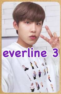 AB6IX ウジン WOOJIN everline 3 ヨントン 店舗 特典 エバーライン3 MO’COMPLETE Cherry 韓国盤 アルバム CD トレカ