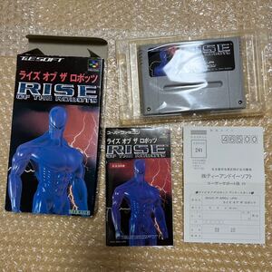 ライズオブザロボッツ スーパーファミコン ソフト SFC