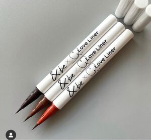 &be限定リキッドライナー オレンジブラウン