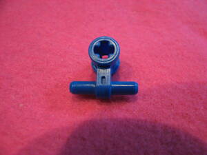 * Lego -LEGO* Bionicle *99021* axle * connector attaching empty atmospheric pressure hose connector * blue * rare *USED