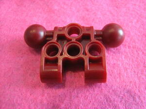 * Lego -LEGO*47330* Bionicle *2.. ball joint .4.. pin hole . equiped BionicleVahkiTorso lower part section *USED* red 