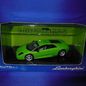 1/43 AUTOart 希少黄緑 ランボルギーニ ムルシエラゴ LAMBORGHINI MURCIELAGO オートアートの画像1