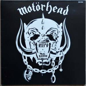 【1977年超希少フランスプレスオリジナル盤/GFS/国内盤用解説インサート付き】MOTORHEAD / Motorhead