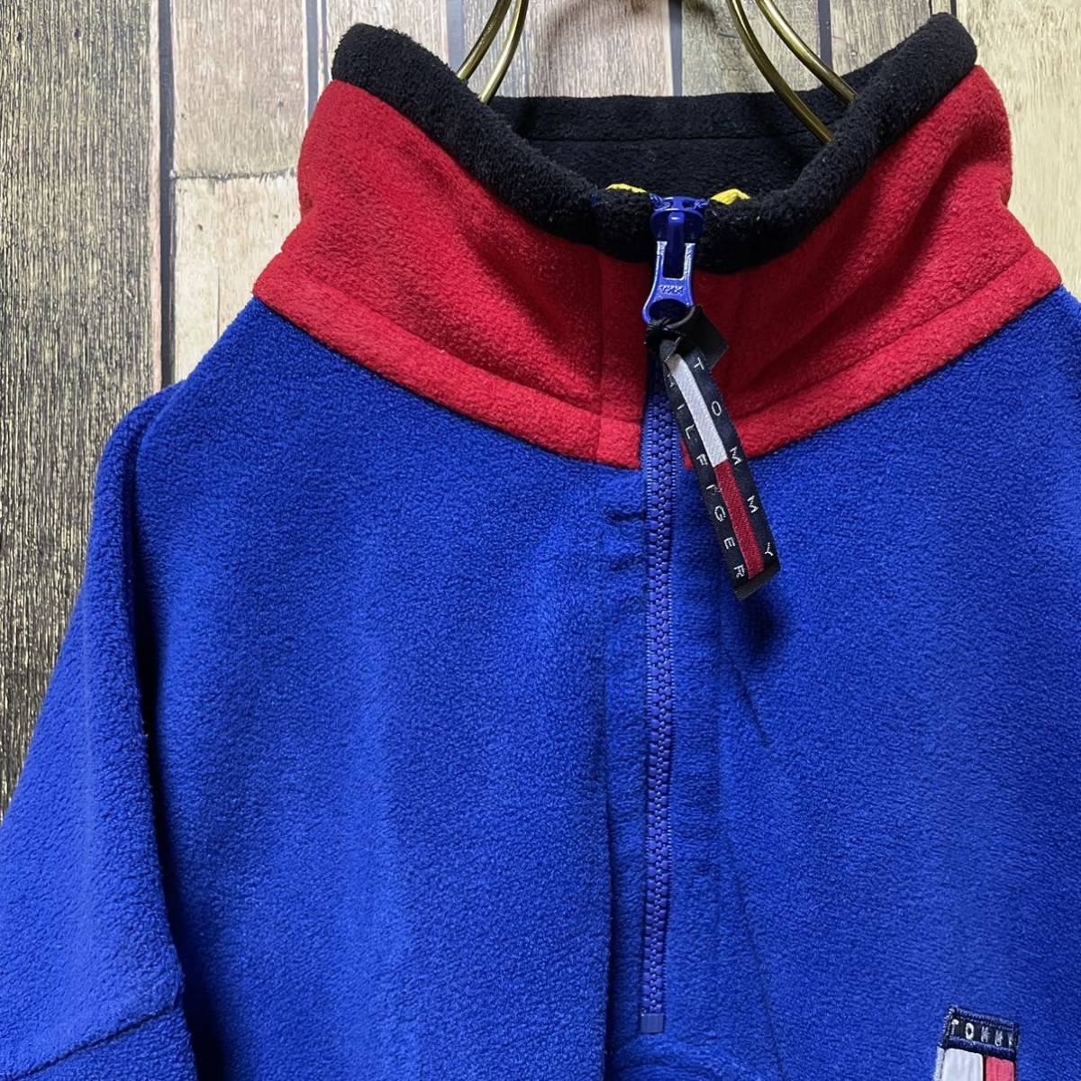 90年代当時物》TOMMY HILFIGER 白 ニット 2XL 刺繍｜PayPayフリマ