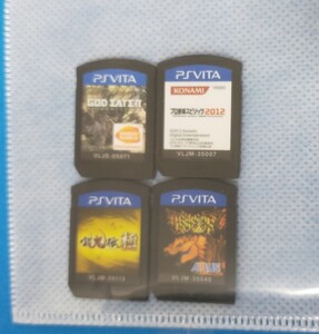 PS Vita ソフト まとめ売り 4点