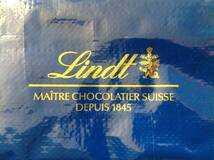 【プラスティックバッグ】Lindt Maitre Chocolatier Suisse Depuis 1845リンツ_画像4