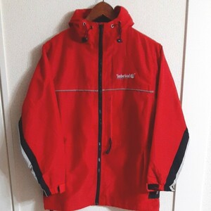 Timberland WATERPROOF VINTAGE マウンテンパーカー　ナイロンパーカー　 レッド