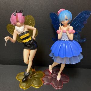 Re:ゼロから始める異世界生活 ESPRESTO Fairy elements ラム レム 2種 セット フィギュア グッズ リゼロ