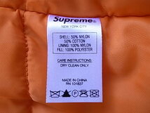 ★ 14AW SUPREME シュプリーム Cotton Ripstop N-3B Parka リップストップ フライトジャケット レーガン 大統領 (デザートカモ迷彩S)GDGA_画像9