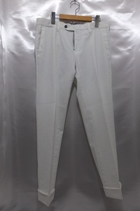 PT01 ピーティーゼロウーノ SUPER SLIM FIT パンツ ルーマニア製 サイズ46 ホワイト 白 ボトムス メンズ