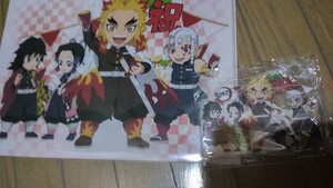 鬼滅の刃 コラボカフェ ufotablecafe 煉獄杏寿郎 誕生祭 2021 アクリルスタンドクリアファイルセット