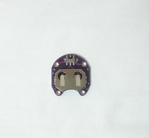 LilyPad for button battery CR2032 battery holder ( switch attaching, new goods )