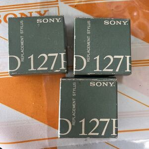 Последние 3 Sony Record иглы ND-127p Sony подлинное