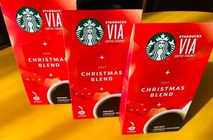 スターバックスヴィア クリスマスブレンド2021 36本 STARBUCKS VIA スタバ