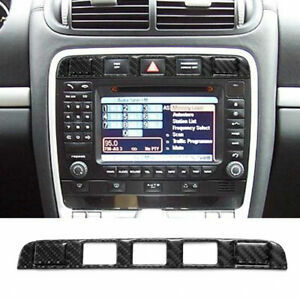 PORSCHE CAYENNE Cayenne 2003-2010 carbon fibre urgent flash button panel interior trim WSP989