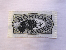 '80sビンテージ Boston Traders ボストントレーダーズ Oxford B.D shirt Green オックスフォード素材　サーモンピンク　さくら　桜色_画像4