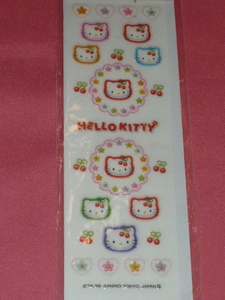  ultra rare!1999 year Sanrio Hello Kitty super .. print seal *