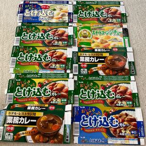 カレー シチュー 限定 空箱 パーツ 箱 まとめ売り スイートコーンシチュー ハンドメイド 図工 工作 ルー 大量 たくさん