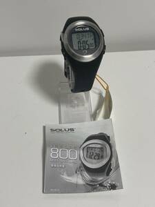 SOLUS Leisure800 ソーラスレジャー　腕時計　ブラック　ホワイト　