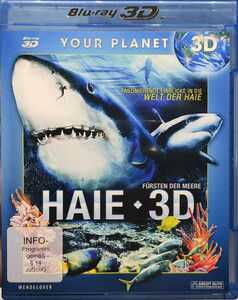 即決 送料無料 サメ 鮫 shark ブルーレイ 3D 輸入盤 日本語無し リージョンALL