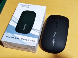 ワイヤレスマウス Bluetooth&USB 充電式 静音 薄型