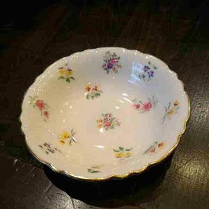 イングランド 小花 薔薇 アンティーク 鉢★皿 ナチュラル bone china colclough 風雅 カントリー 湘南スタイル リンネル クウネル 天然生活