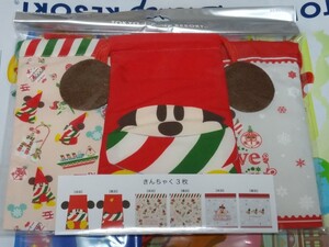 ** ディズニー クリスマス リルリンリン きんちゃく / ディズニーランド ディズニーシー 2021 **