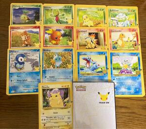 ポケモンカード　海外　英語プロモ　御三家　コンプリート　完全版　全種　合計25枚　専用ファイル付き