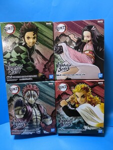 【新品・未使用】鬼滅の刃 VIBRATION STARS SPECIAL○竈門炭治郎○竈門禰豆子○煉獄杏寿郎○猗窩座全 全4種