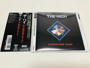 THE HIGH★SOMEWHERE SOON★POCD1046★日本盤★帯付き★box set go★take your time★up & down★UKインディー★ストーンローゼズ