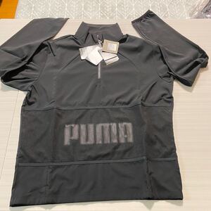 プーマ メンズ ランニング トレーニング グラフィック ウーブン ハーフジップM