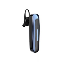 イヤホン　Bluetooth　ワイヤレスイヤホン 耳掛け型　イヤフォン イヤホンマイク 片耳　USB 充電 高音質 超軽量　テレワーク　音楽 青　22_画像5